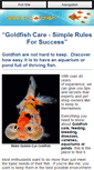 Mobile Screenshot of about-goldfish.com